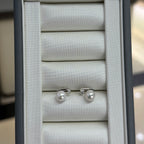 STARRY JEWELRY Single [Balance Beam] Earnail, One Word Earnail, Sea Water Akoya Minimalist Design, Fashionable Style