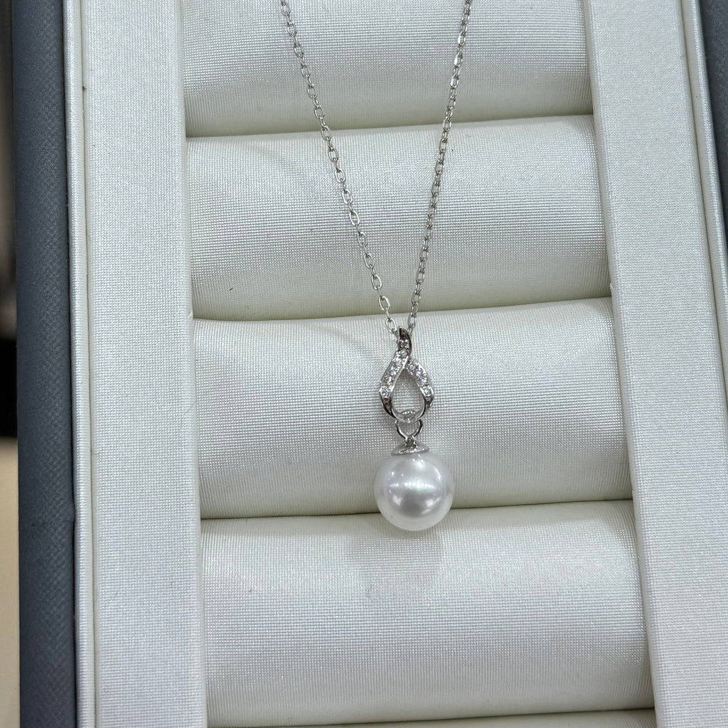 STARRY JEWELRY 【 Shunyi 】 Akoya Sea Pearl, a niche light luxury model, with a round collarbone chain that is almost flawless