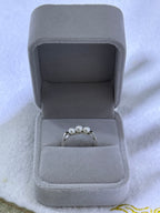 STARRY JEWELRY Natural Pearl Minimalist Pure Silver S925 Xiaomi Pearl Ring with Adjustable Opening